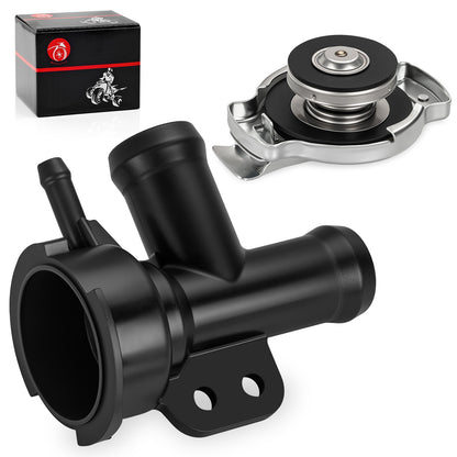 Coolant Filler Neck with Cap for Polaris Snowmobile (440–700)