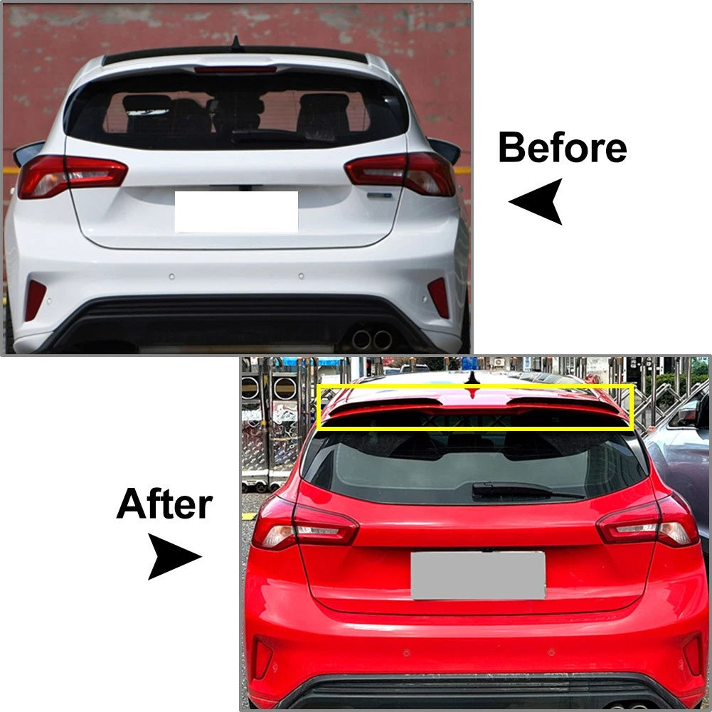 Rear Roof Trunk Spoiler for Ford Focus MK4 (2019–2023) 23 22 23