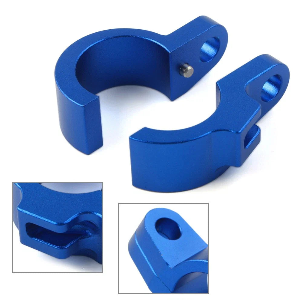 CNC Front Brake Hose Clamp for HONDA CR80R CR85R CR125R CR250R (2000-2007)
