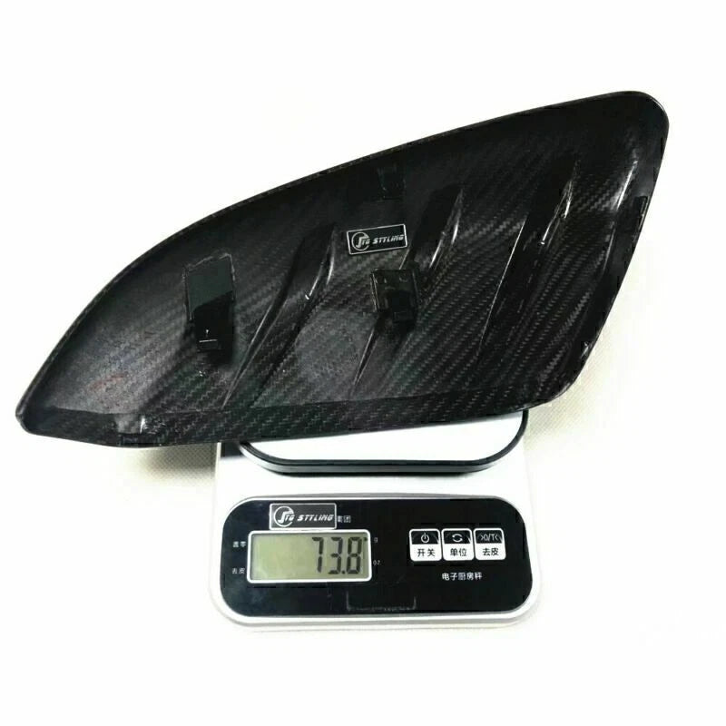 1 Pair Dry Carbon Mirror Covers for Mugen Honda Civic Type-R (2016-2021)