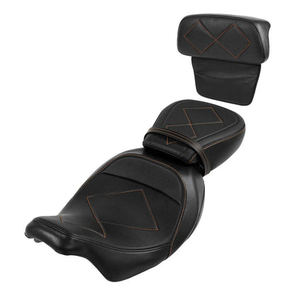 Driver & Passenger Seat Backrest for Harley Touring CVO Street Glide (14-23)