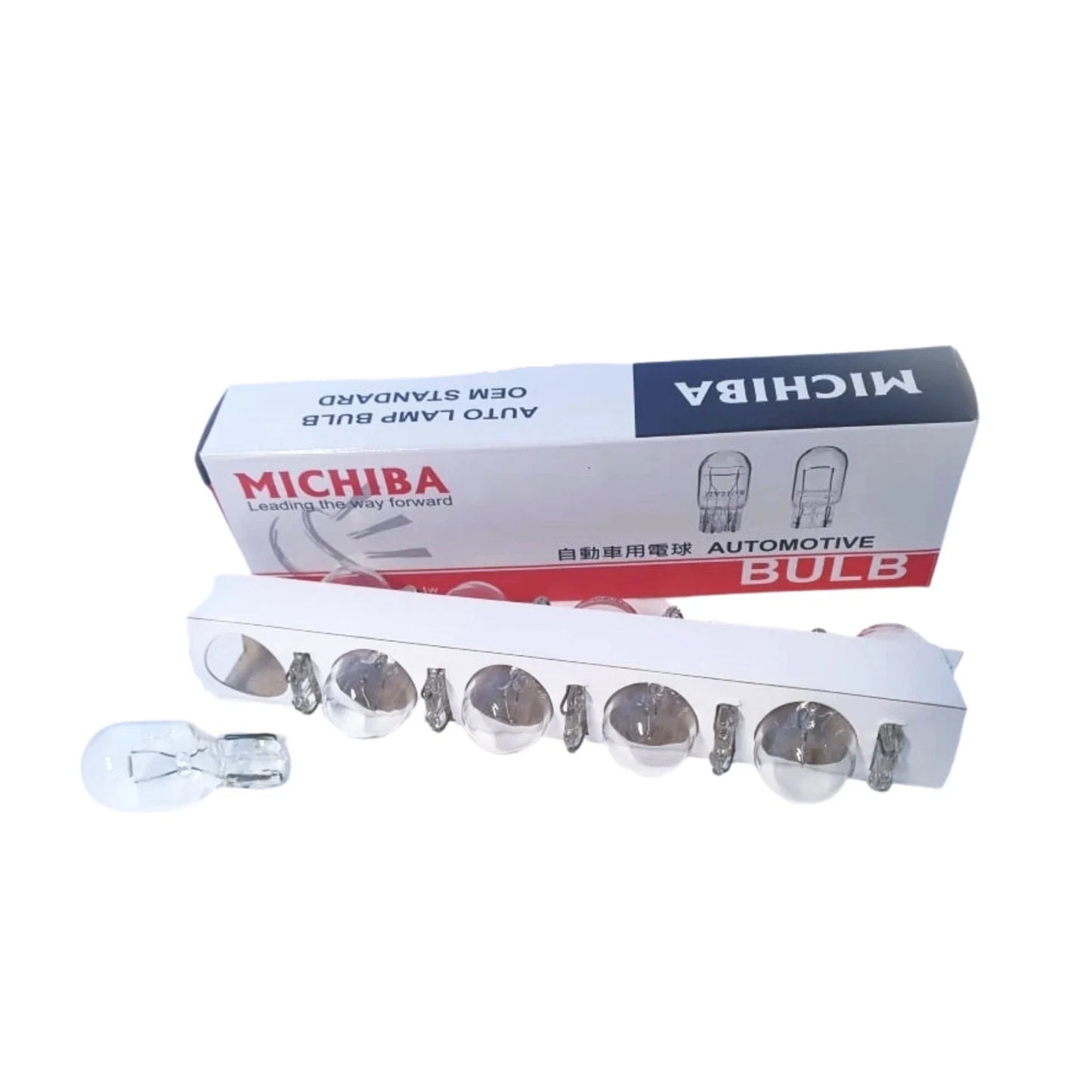10 x T20 W21W Michiba Halogen Wedge Bulb Globe 7440 12V 21W