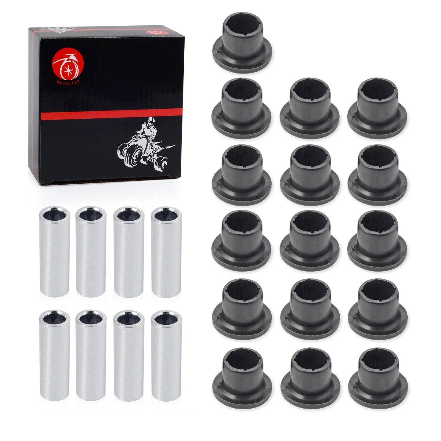 A-arm Bushing Kit Front Upper & Lower for Can-Am Renegade (2012–2021)