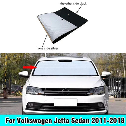 Front Windows Privacy Sunshade Cover for Volkswagen Jetta Sedan (2011–2018)