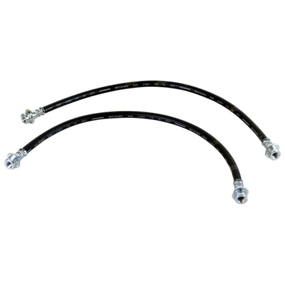 2X Extended Rear Brake Hose Lines for Navara D40 4WD (2005–Present)