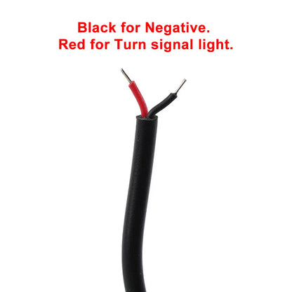 LED Fork Turn Signal Light Indicator Amber for Harley Touring