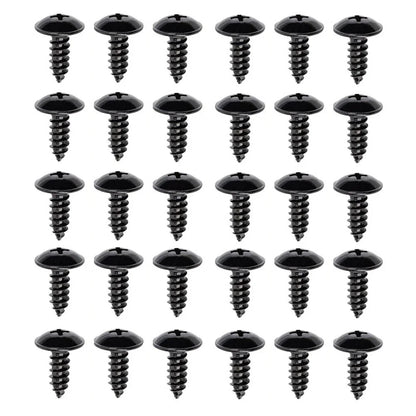 30 Pcs Fender Liner Retainer Screws for Hyundai Accent