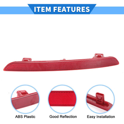 Rear Right Bumper Reflector No. 33505T20A01 for Honda Civic (2022–2023) Red