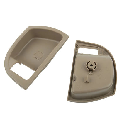 2 x Left Driver Inside Door Handle Beige Plastic for Fe (2007–2012)