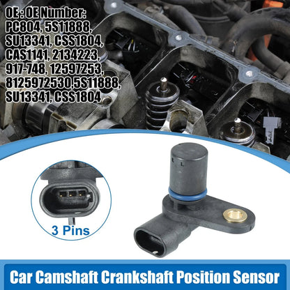 Camshaft Crankshaft Position Sensor for Chevy GMC (2010-2015)