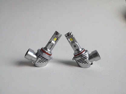 LED Headlight Bulb Globe 12V 27W 1700LM 6500K 2 x for Cars