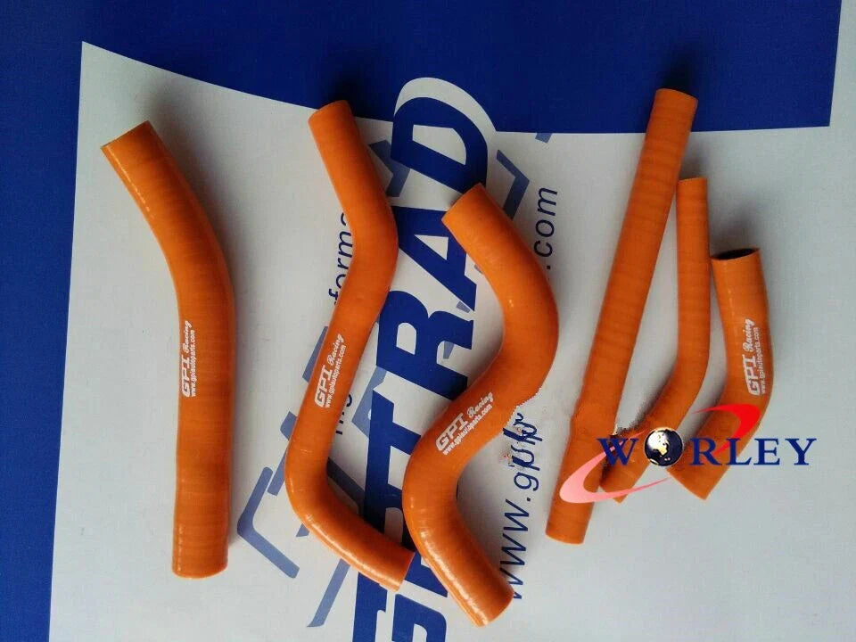 Silicone Radiator Hose Kit for Yamaha YZ250 1993-1995 - Red