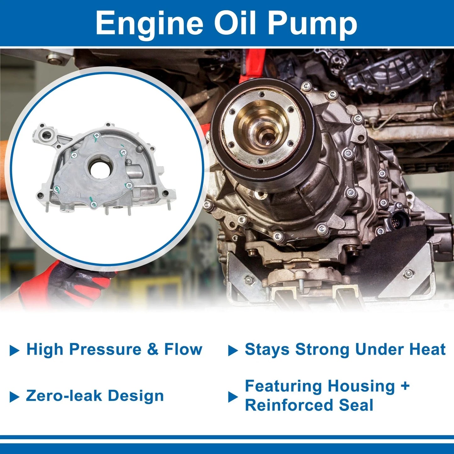 Engine Oil Pump for Acura Integra 1996-2001 (2 x Pressure Pumps)