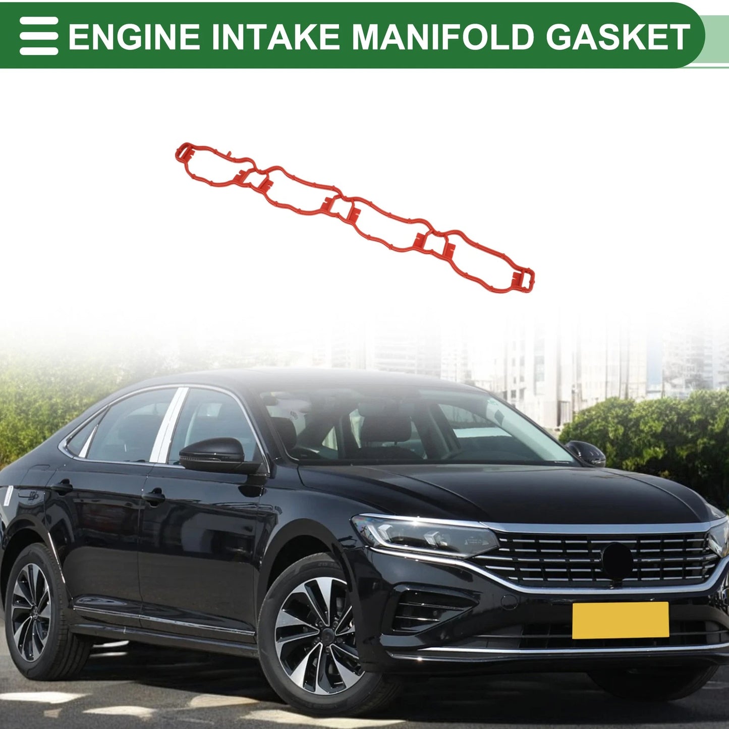 Engine Intake Manifold Gasket for Volkswagen Passat (2017–2019) No. 06K129717F
