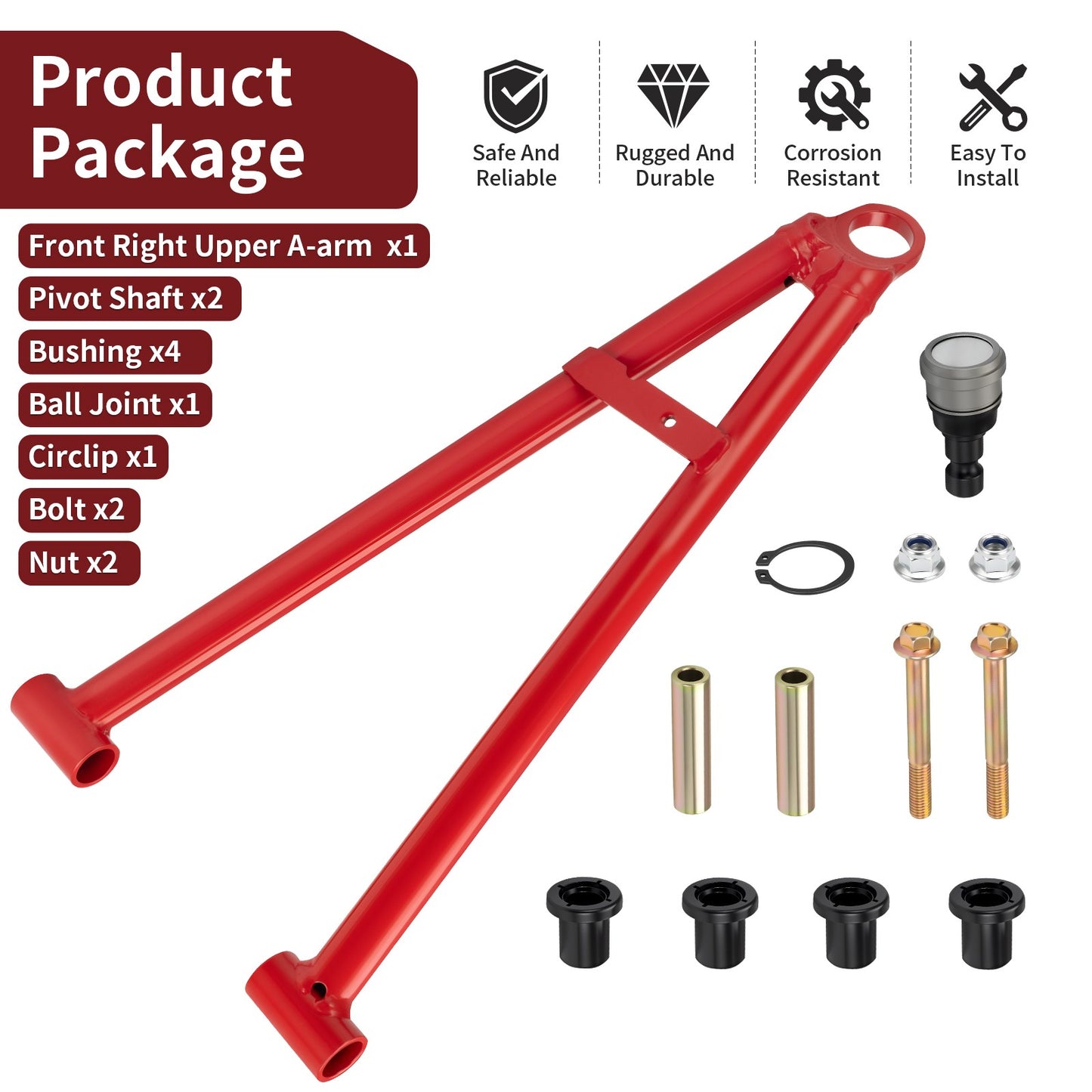 Front Right Lower A-Arm for Polaris Sportsman XP 1000 (2015–2021)