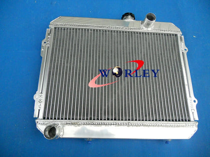 3-Row Aluminum Radiator & Fan for Toyota Corolla (1974–1985)