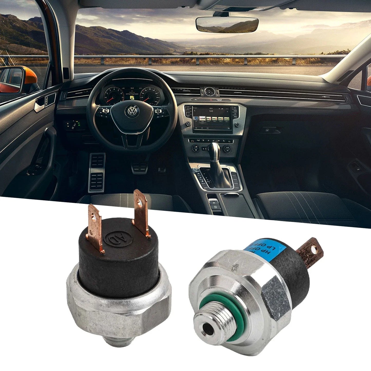 High Low Side Pressure Switch for R134a AC System