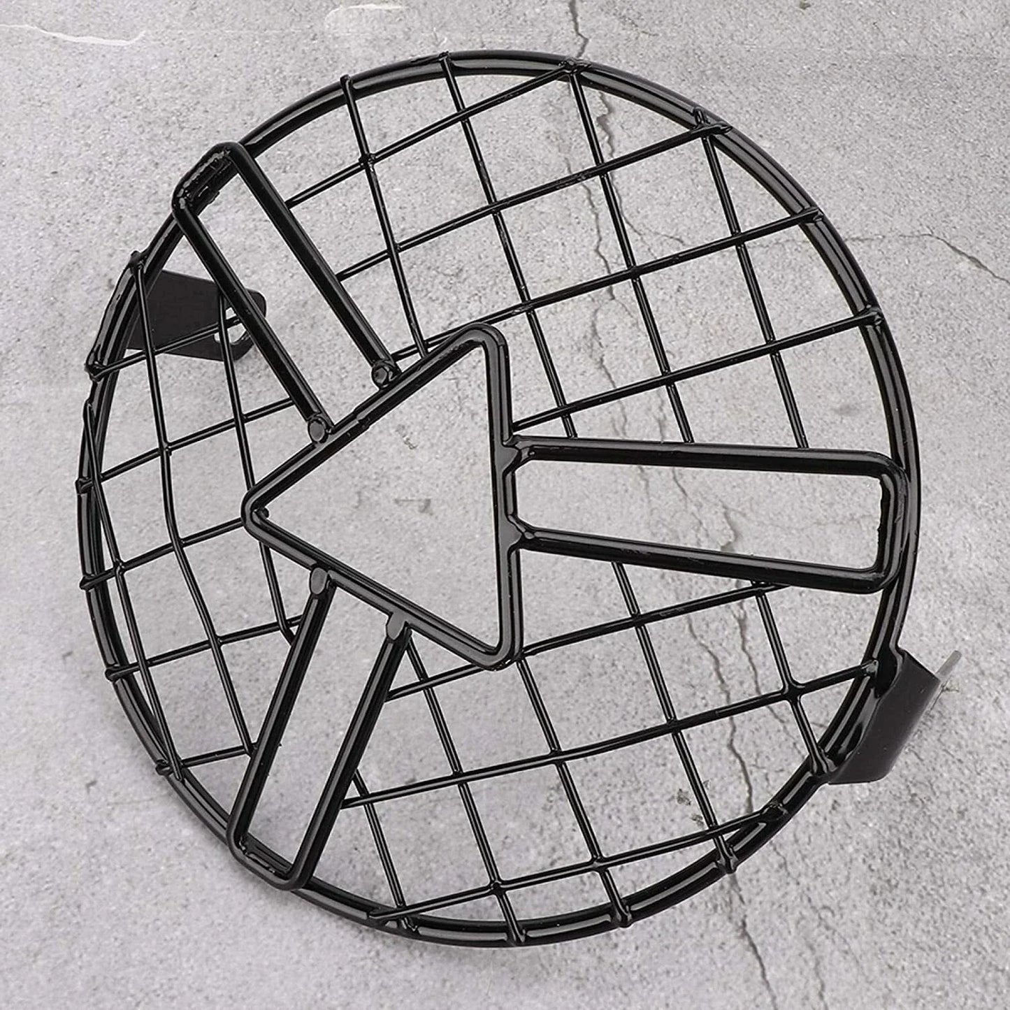 16.5cm Headlight Mesh Grill Protect Side Mount Cover for CG125 GN125