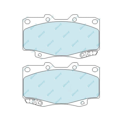 HD Front Disc Brake Pads Set for Hilux GGN25 KUN25 KUN26 TGN26 (2005-2016)