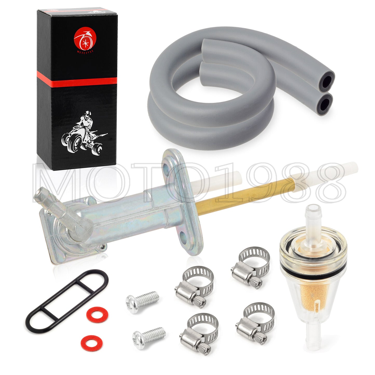 Fuel Petcock Valve Switch for Kawasaki Bayou 300 KLF300 (1986–1987)