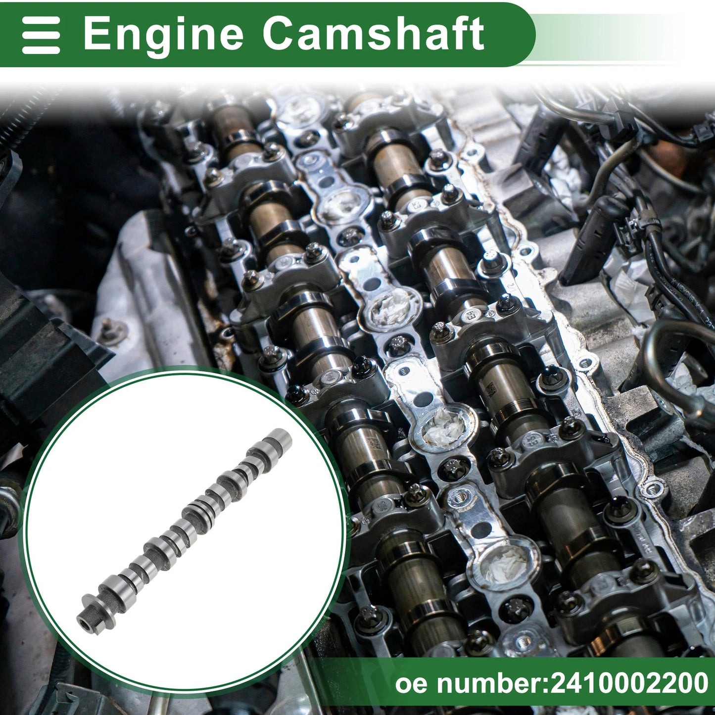 Camshaft for Hyundai Accent (1994–2000) No. 2410002200