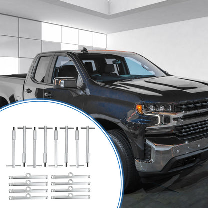 T-Shape Valve Cover Bolts Hold Down Kit for Chevy SBC 265-327 (1960–1990)