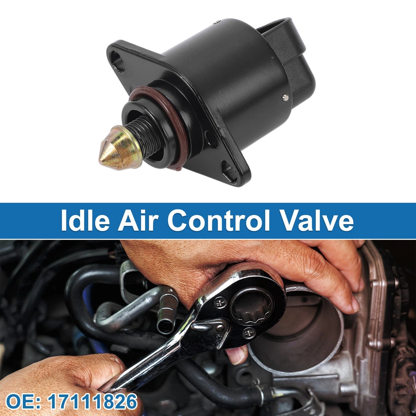 Idle Air Control Valve for Chevrolet Astro 2.5L (1985–1992) No.17111826