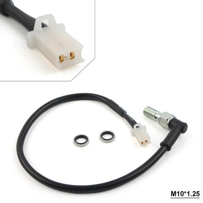 M10 Hydraulic Brake Light Switch Bolt for ATV Motorcycle