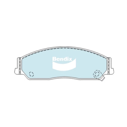 GCT Front Disc Brake Pad Set for Toyota Camry (2002–2006)
