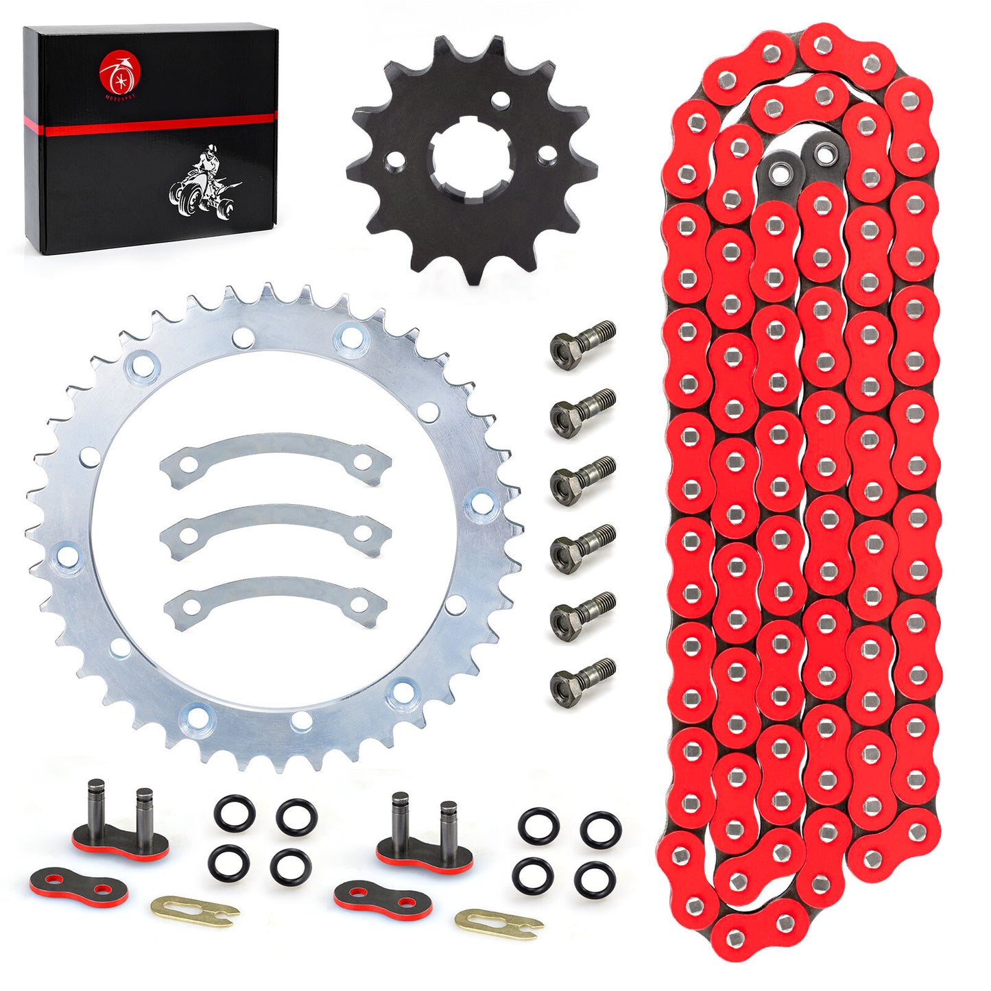Drive Chain and Sprocket Set for Yamaha Warrior (1996–2004)