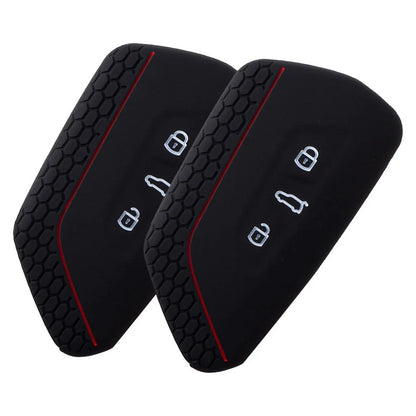 Protective Silicone Key Covers 2 x Pack for Golf 8 and Skoda Enyaq iV
