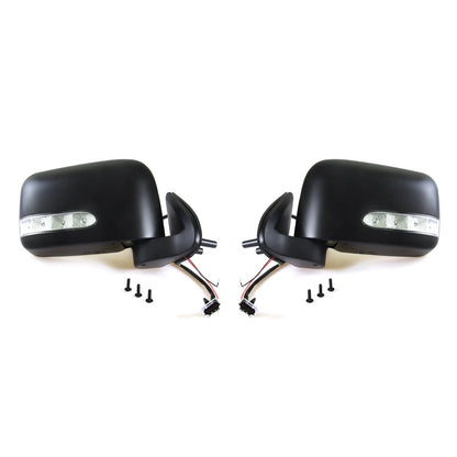 Electric LED Door Mirrors for Nissan D22 Navara Frontier (1997–2004)