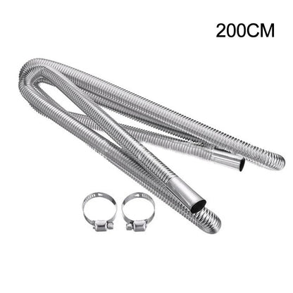 Stainless Steel Exhaust Pipe / 7-Length / Exhaust Pipe for Air Diesel Heater