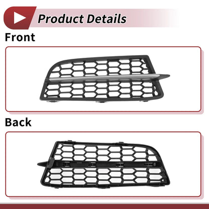 1 Pc Front Right Fog Light Grill for BMW 1 Series (2011-2015)