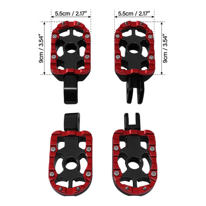 Driver Passenger Footpeg Pegs for Harley Softail Low Rider Fat Bob (2018-2025)