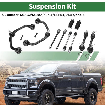 12 Pcs Front Upper Control Arms for Ford Ranger (1998–2011) No.K80052/K80054