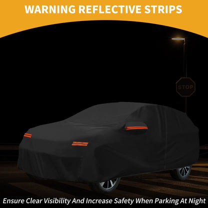 Waterproof Car Cover for Kia Sorento (190T-PU, Black)