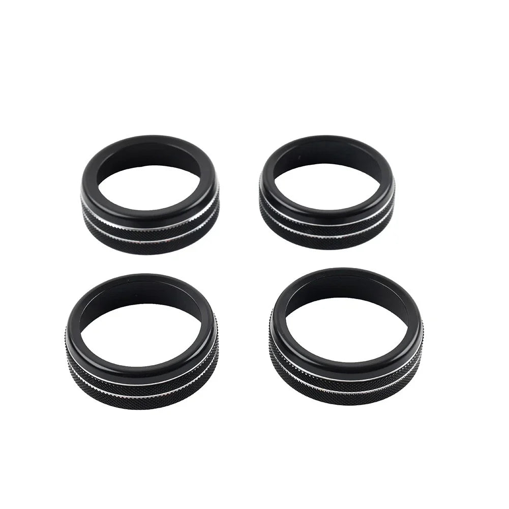 AC Climate Control Knob Trim for Toyota Tacoma (2016-2023) Black
