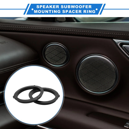 2X Speaker Spacer Ring Adapter for Ford Edge (6.5'' Tweeter)