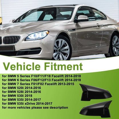 Mirror Cover Cap Replacement for BMW 5 Series (2014-2018)