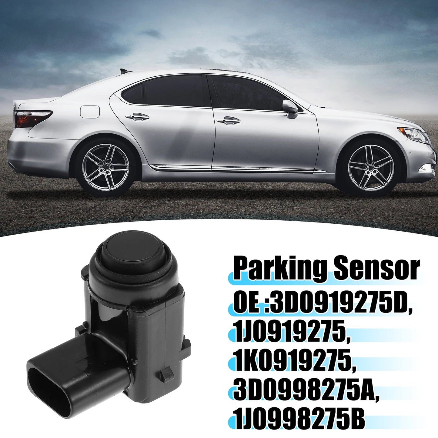Set of 4 PDC Reverse Parking Assist Sensors for VW Touareg (2004–2010) 3D0919275D