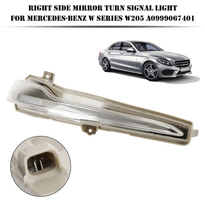 Right Side Mirror Turn Signal Light for Mercedes-Benz W205 (2015–2021) A0999067401