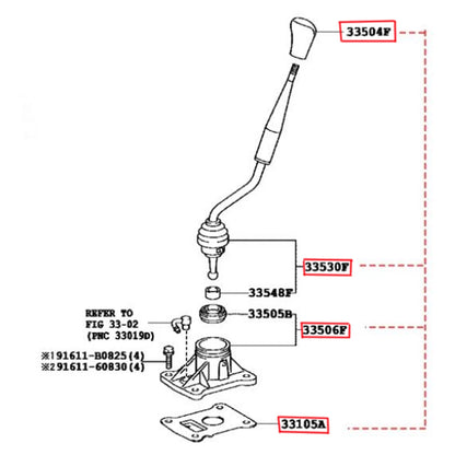 Shift Lever Retainer for Toyota Hilux2004-2015