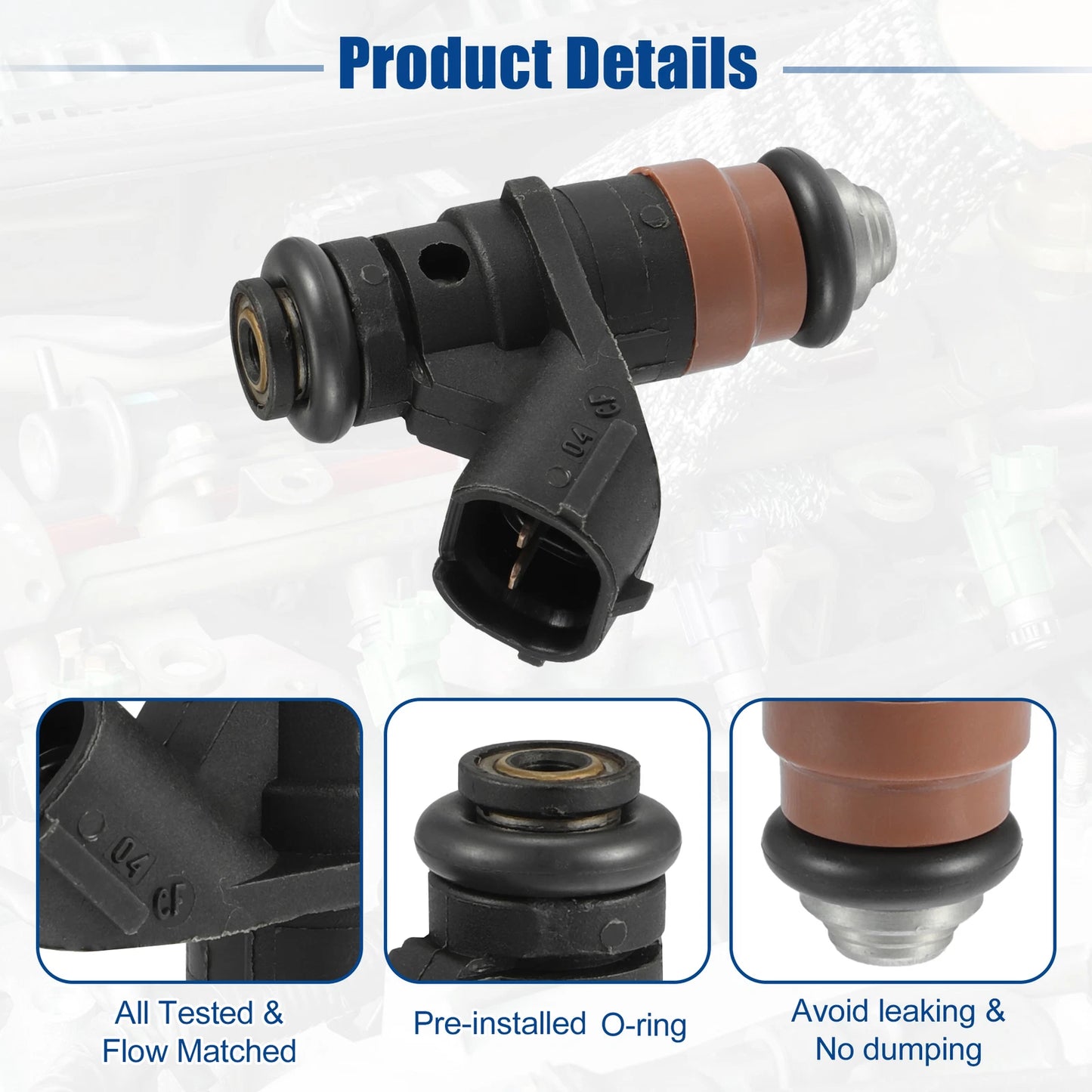 Fuel Injector Nozzle for VW Polo/Derby/Vento (1 pcs)