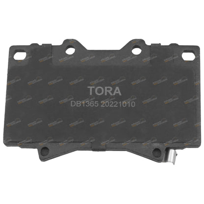 Set of 4 Front Disc Brake Pads for Toyota Landcruiser (1998–2019)