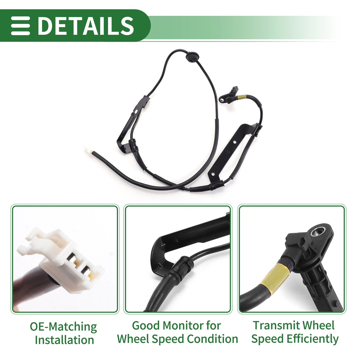 ABS Wheel Speed Sensor for KIA Sorento (2011–2012) No. 956812P100/956813J100