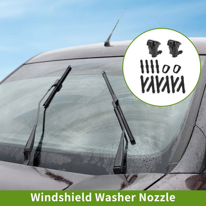 Windshield Washer Nozzle & Hose Connector for GMC (2007-2014)