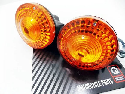 Front Left Right Turn Signal Indicator Blinker Assy Set for Yamaha XT250 (80-83)