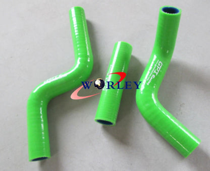 Silicone Radiator Hoses Kit for Kawasaki KX85 KX80 KX100 (1998–2013) Blue