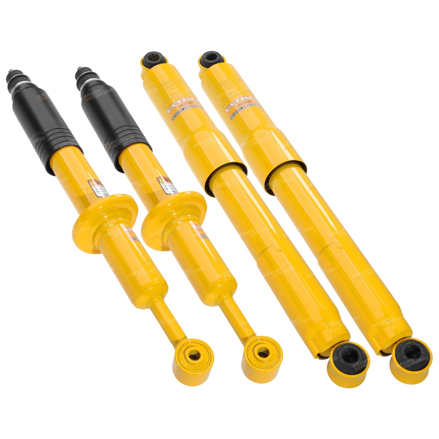 Set of 4 Gas Strut Shock Absorbers for Hilux 4x4 (2005–2016)